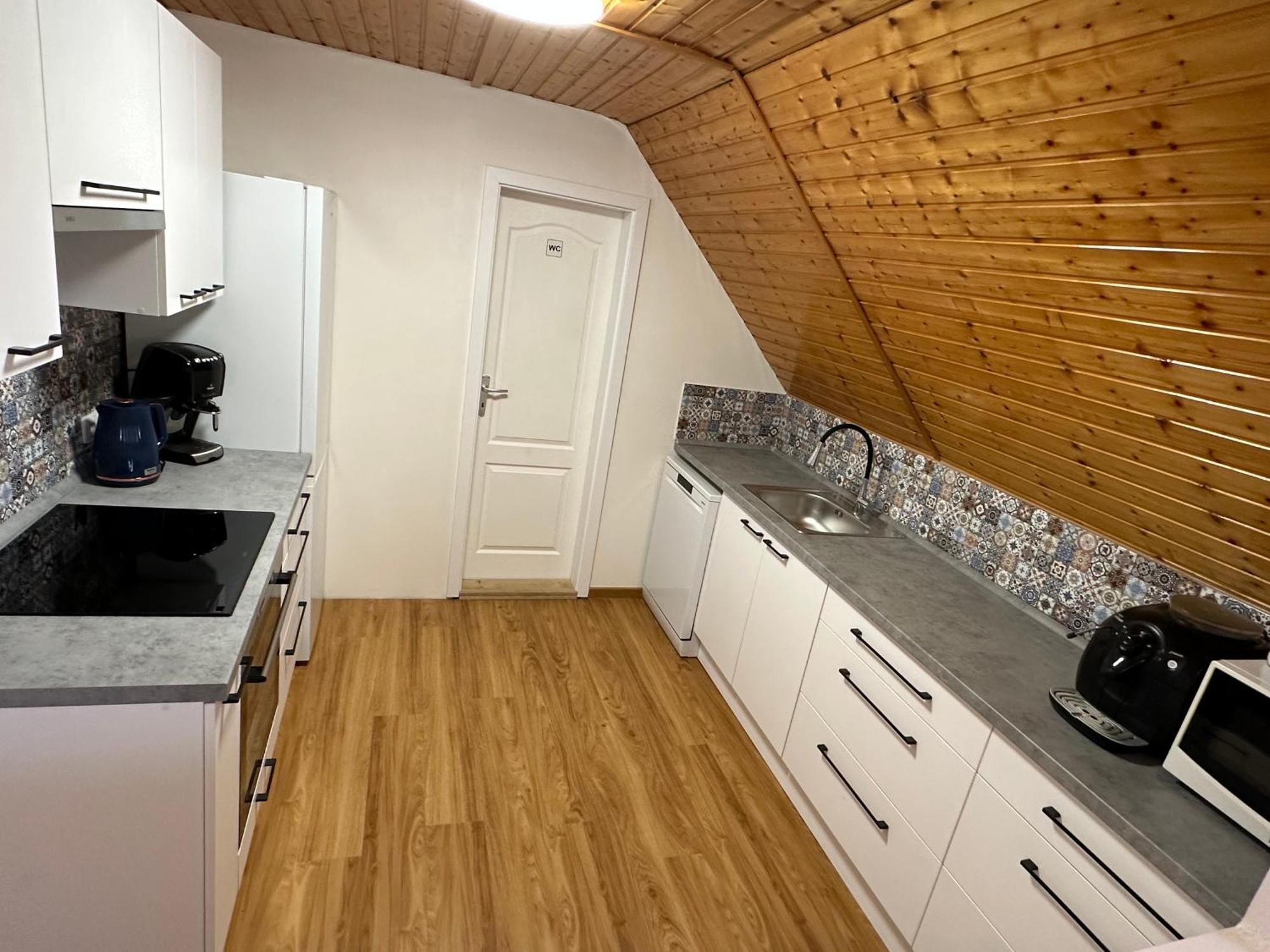 Apartman Jako U Babicky Tisá Exterior foto